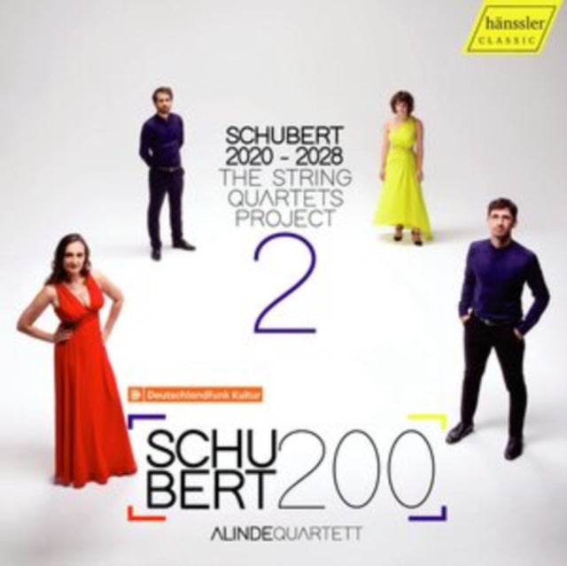 ALINDE QUARTETT - FRANZ SCHUBERT THE STRING QUA - CD