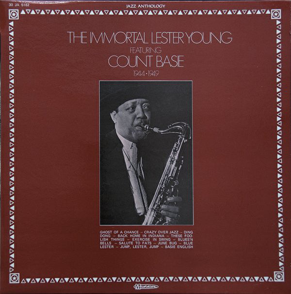 Lester Young - Immortal - Used Vinyl Record
