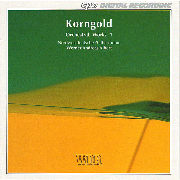 Erich Wolfgang Korng - Orchestral Works 1 - Used CD