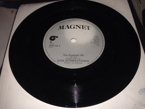 Kids International - You Promised Me - Used Vinyl Record 7"