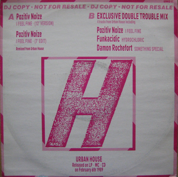 Pozitiv Noize - I Feel Fine / Exclusive  Mix - Used Vinyl Rec