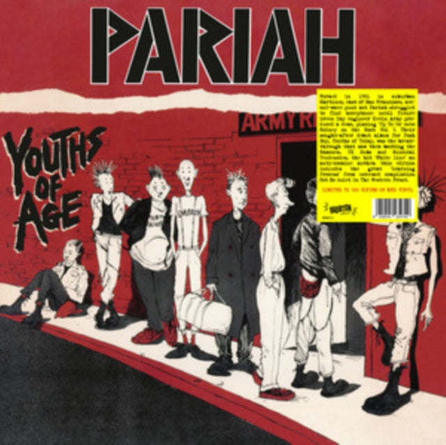 PARIAH - Youths Of Age (Red Vinyl) - Vinyl Record