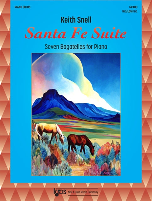 Santa Fe Suite: Seven Bagatelles for Piano - Paperback