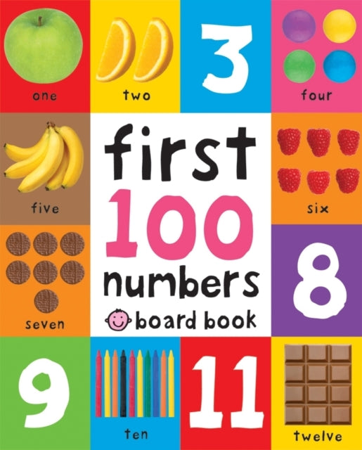 Roger Priddy - First 100 Numbers : First 100 Board Book - Board book
