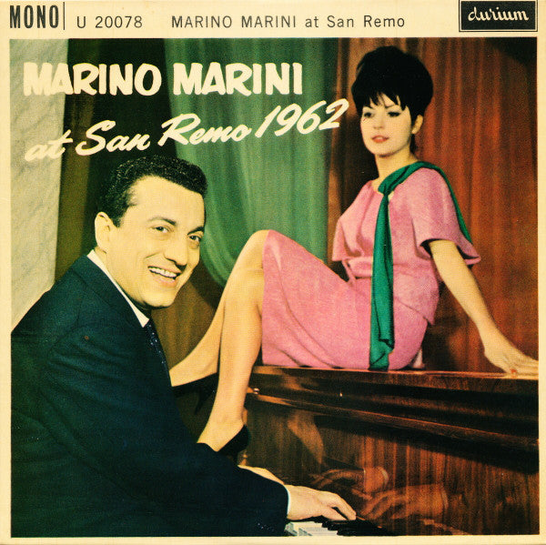 Marino Marini Ed Il - Marino Marini At San Remo 1962 - Used Vinyl Re