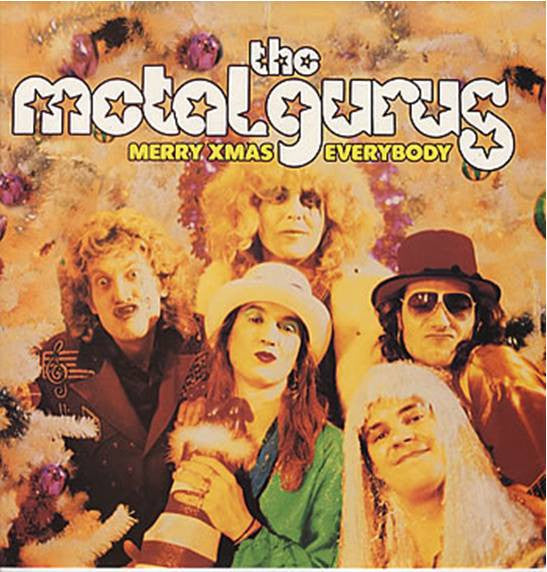 Metal Gurus - Merry Xmas Everybody - Used Vinyl Record 7"