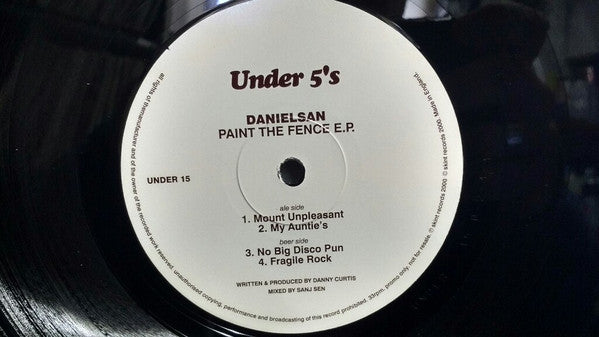 Danielsan - Paint The Fence E.P. - Used Vinyl Record 12"