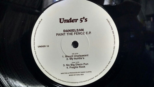 Danielsan - Paint The Fence E.P. - Used Vinyl Record 12"