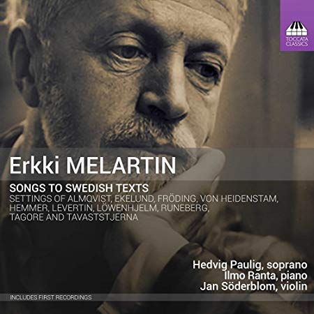 Erkki Melartin - Songs To Swedish Texts - New CD
