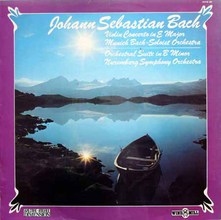 Johann Sebastian Bac - Violin Concerto In E Major, Orchestral Suite