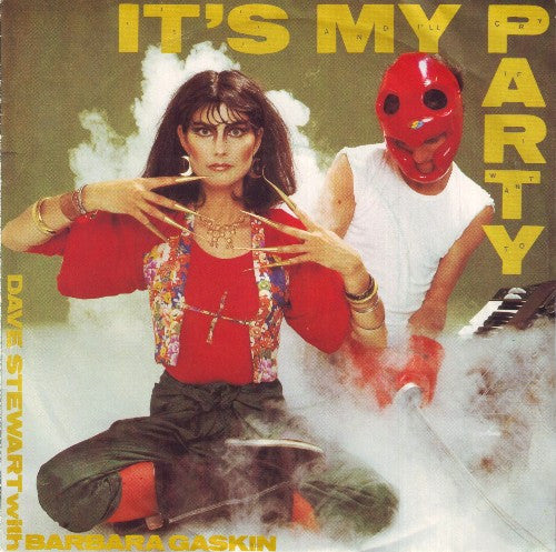 Dave Stewart & Barba - It's My Party - Used Vinyl Record 7"