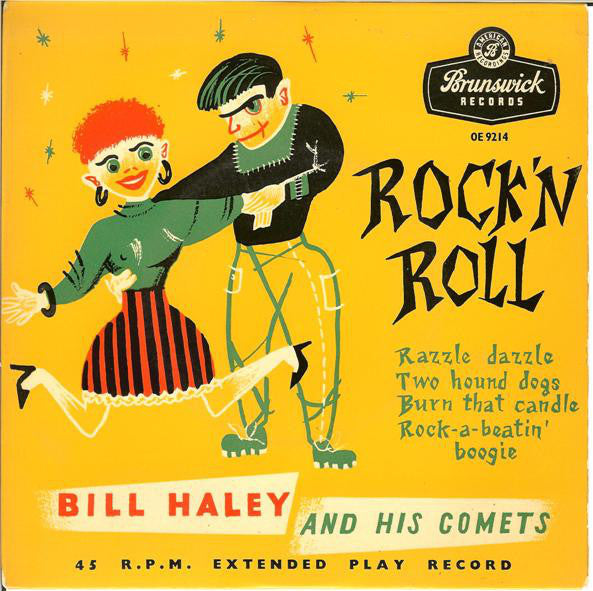 Bill Haley And His C - Rock 'N Roll - Used Vinyl Record 7"