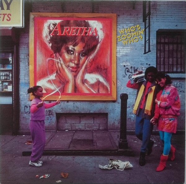 Aretha Franklin - Who's Zoomin' Who? - Used Vinyl Record