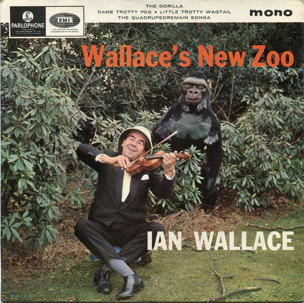 Ian Wallace - Wallace's New Zoo - Used Vinyl Record 7"
