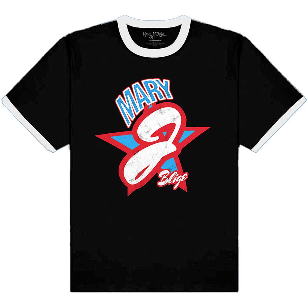 Mary J Blige - tshirt - Unisex - Short Sleeves - Medium