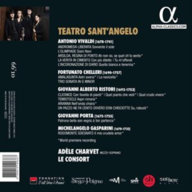 AD?LE CHARVET; LE CO - VIVALDI  CHELLERI & RISTORI T - CD