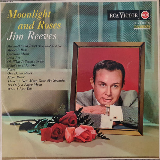 Jim Reeves - Moonlight And Roses - Used Vinyl Record