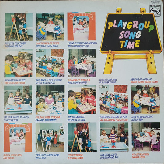 Leonard Pearcey - Playgroup Song Time - Used Vinyl Record