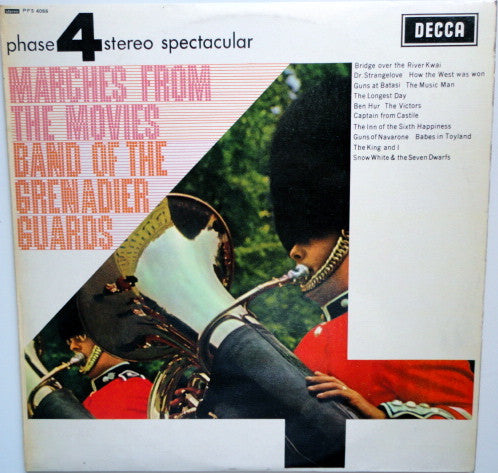 Band Of The Grenadie - Marches From The Movies - Used Vinyl Record