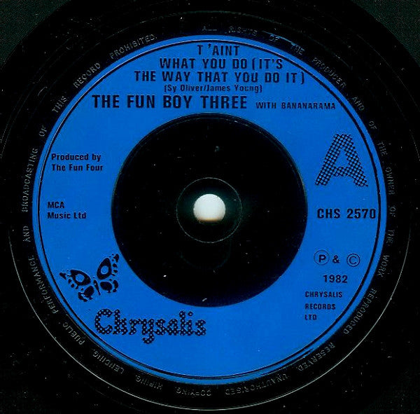 Fun Boy Three - T'Aint What You Do (It's The Way That You Do It) - Us