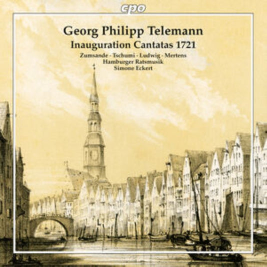 HAMBURGER RATSMUSIK/ - TELEMANN - CANTATAS 1721 - CD
