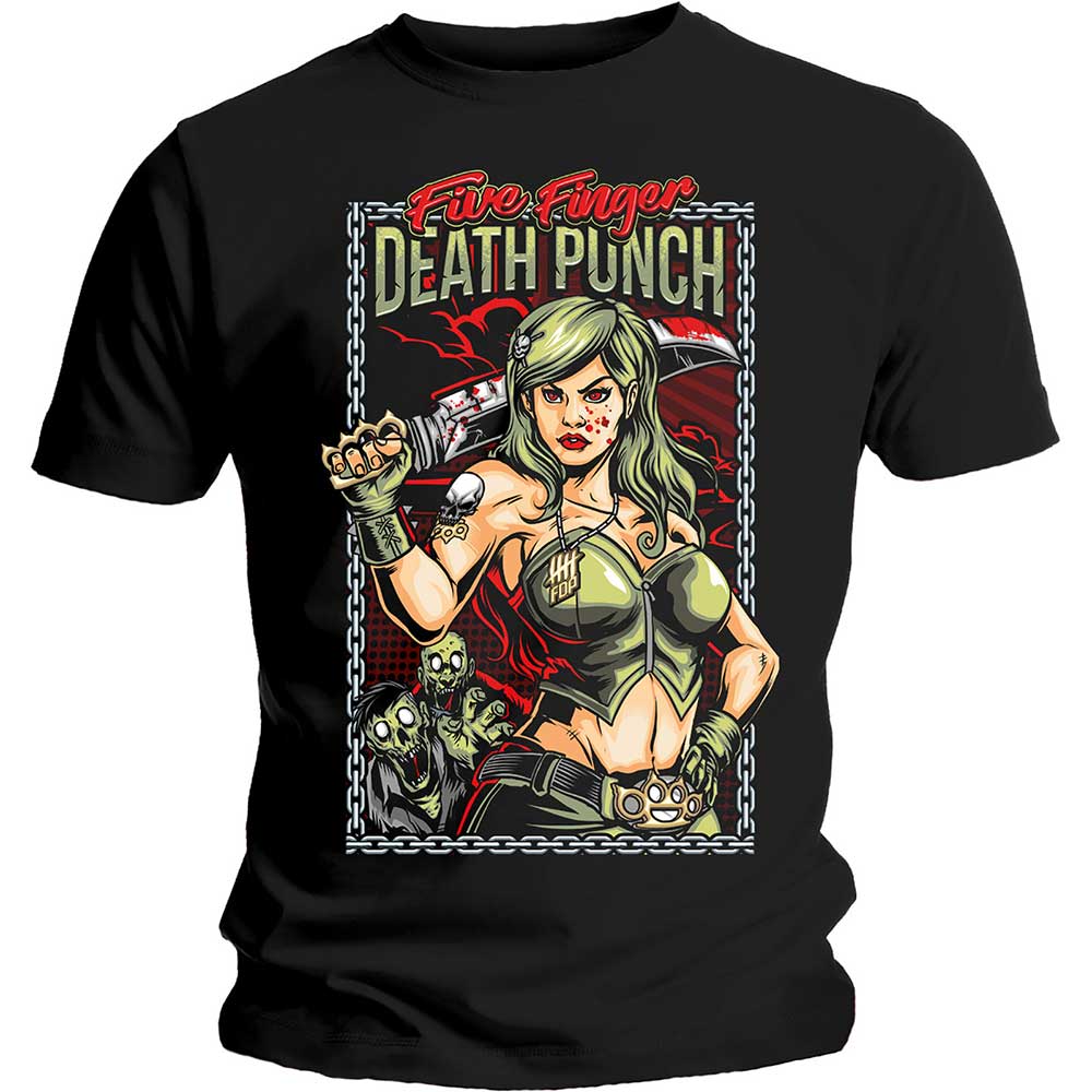 Five Finger Death Pu - tshirt - Unisex - Short Sleeves - Small