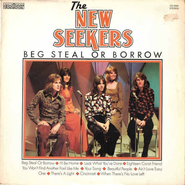 New Seekers - Beg Steal Or Borrow - Used Vinyl Record