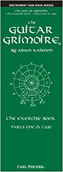ADAM KADMON - GUITAR GRIMOIRE EXERCISE BOOK PARTS 1&2 - New Paperback