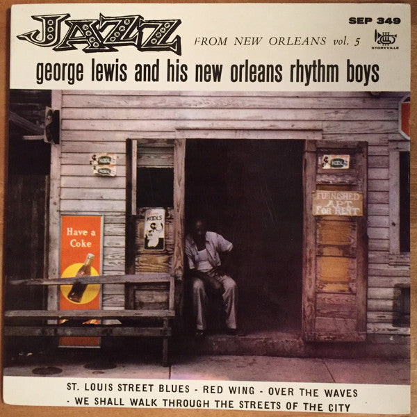 George Lewis' Ragtim - Jazz From New Orleans Vol. 5 - Used Vinyl Reco