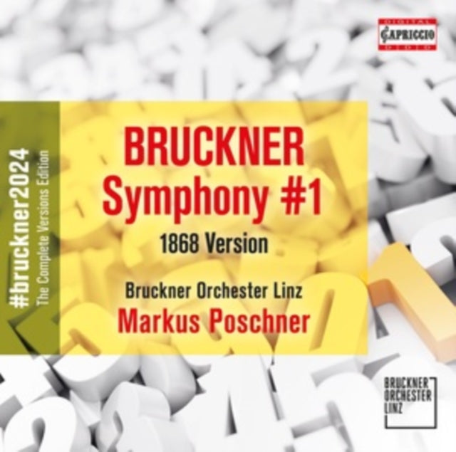 BRUCKNER ORCH LINZ/P - BRUCKNER - SYMPHONY 1 (1868) - New CD