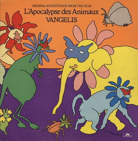 Vangelis - L'Apocalypse Des Animaux - Used Vinyl Record