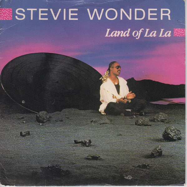 Stevie Wonder - Land Of La La - Used Vinyl Record 7"