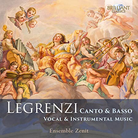 ENSEMBLE ZENIT - LEGRENZI CANTO & BASSO  VOCAL - CD