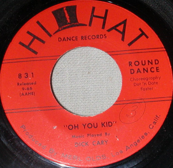Dick Cary - Oh You Kid - Used Vinyl Record 7"