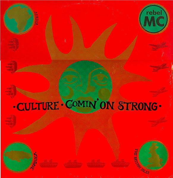 Rebel MC - Culture / Comin' On Strong - Used Vinyl 7"