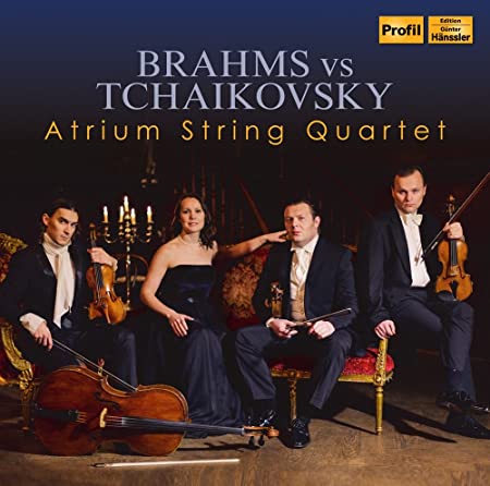 ATRIUM STRING QUARTE - BRAHMS:STRING QUARTET NO 1 - CD