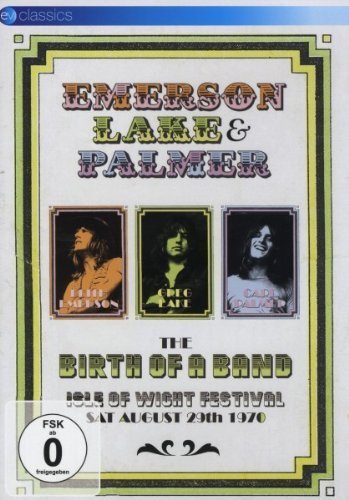 EMERSON LAKE & PALME - BIRTH OF A BAND IOW 1970 - New DVD
