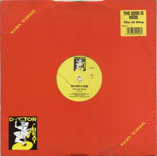 45 King - King Is Here - Used Vinyl Record 12"