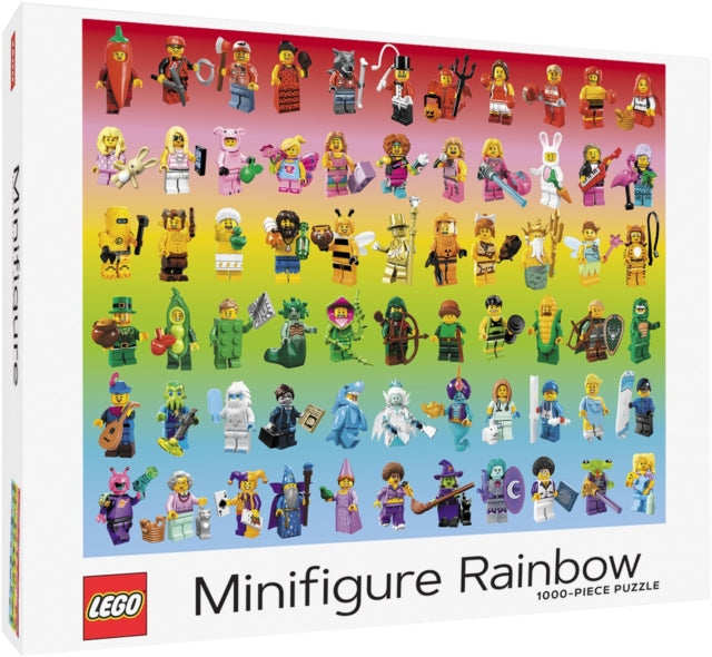 LEGO - Minifigure Rainbow 1000-Piece Puzzle - New Jigsaw Puzzle