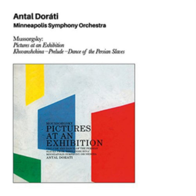 ANTAL DORATI - MUSSORGSKY PICTURES AT AN EXH - CD