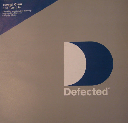 Crystal Clear - Live Your Life - New Vinyl Record 12"