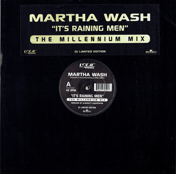 Martha Wash - It's Raining Men (The Millennium Mix) - Used Vinyl Rec