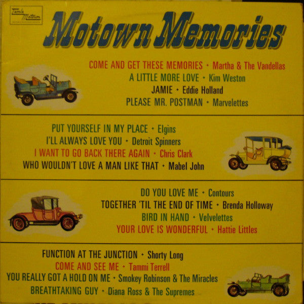 Various - Motown Memories - Used Vinyl Record