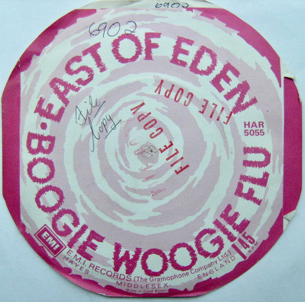East Of Eden - Boogie Woogie Flu - Used Vinyl Record 7"
