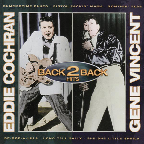 Eddie Cochran - Back 2 Back Hits - Used CD