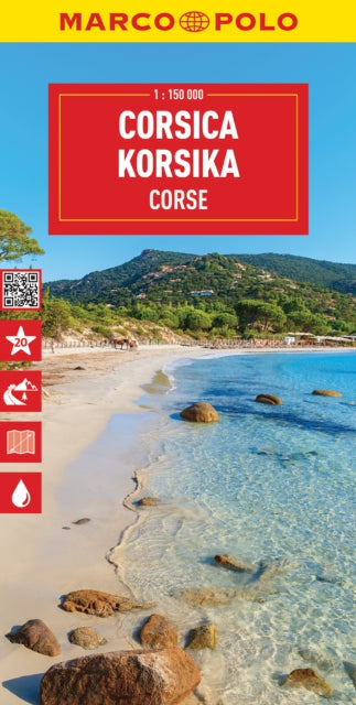 Marco Polo - Corsica  Map - New Sheet map
