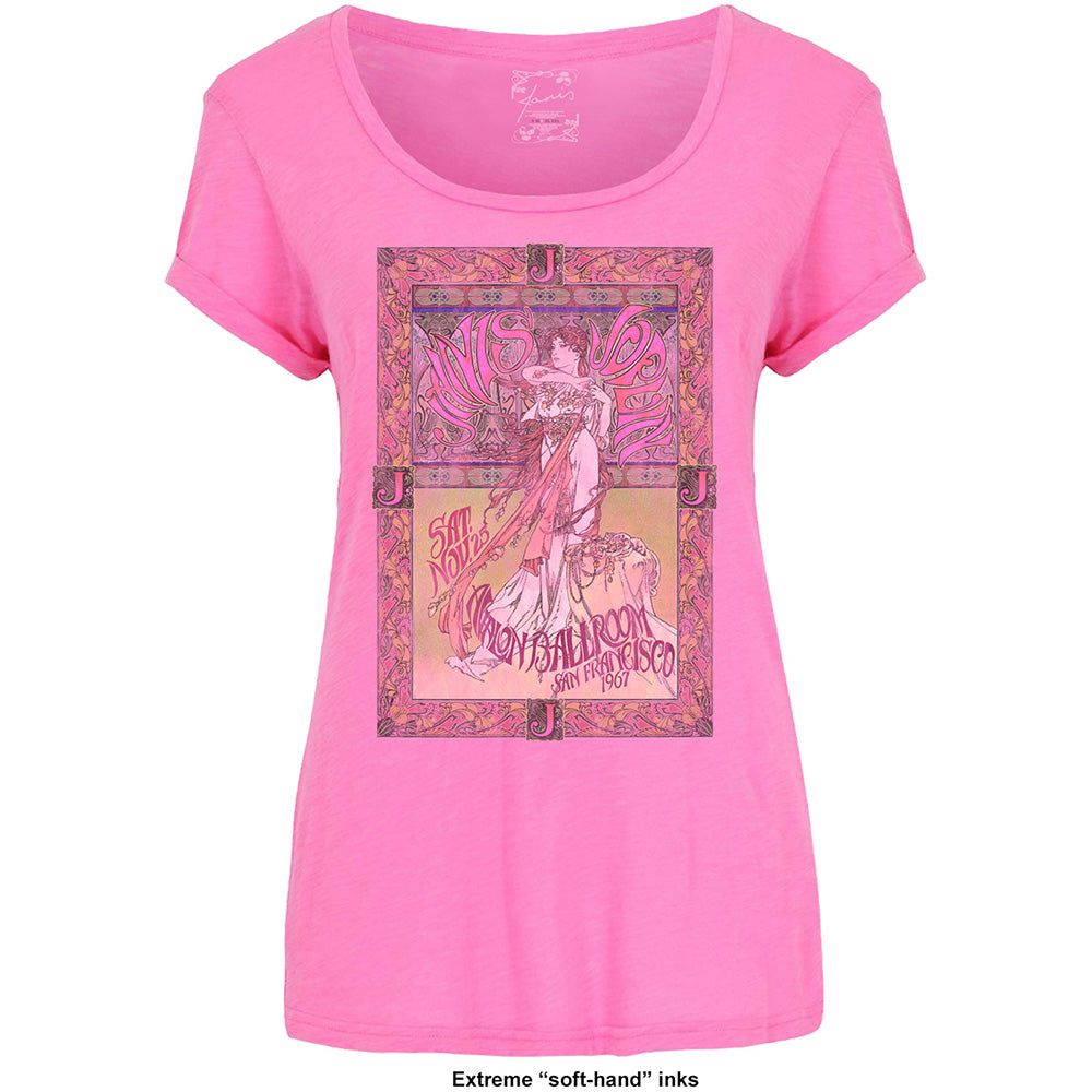 Janis Joplin - tshirt - Ladies - Short Sleeves - Large