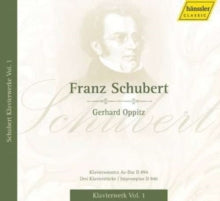 GERHARD OPPITZ - SCHUBERT, F.: PIANO WORKS, VOL - CD