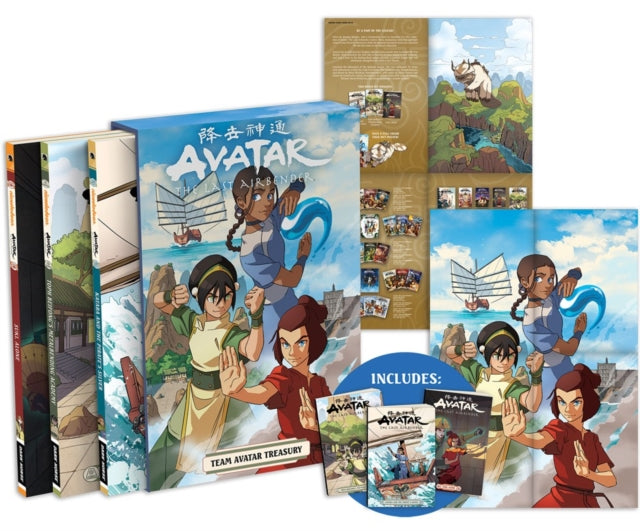 Faith Erin Hicks - Avatar: The Last Airbender -- Team Avatar Treasury