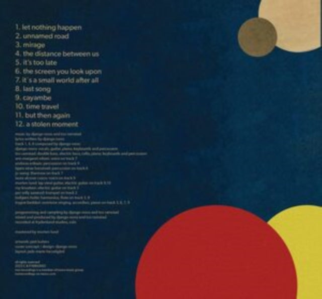 DJANGO NOVO/TOV RAMS - DISTANCE - CD
